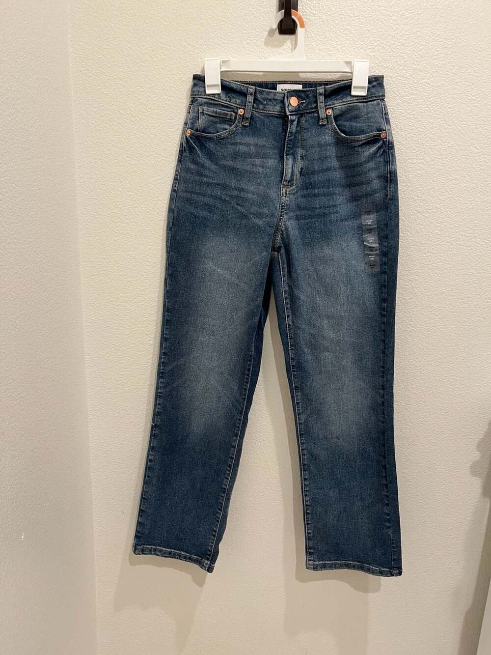 Sonoma Goods For Life Women's Straight Leg Denim Jeans Size 6R